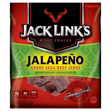 Order Jack Link's Jalapeno Beef Jerky food online from Deerings Market store, Traverse City on bringmethat.com