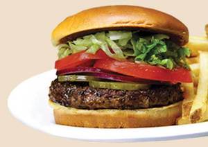 Order Build Your Own Premium Blend Burger food online from Beef 'O' Brady's store, Lake Wales on bringmethat.com