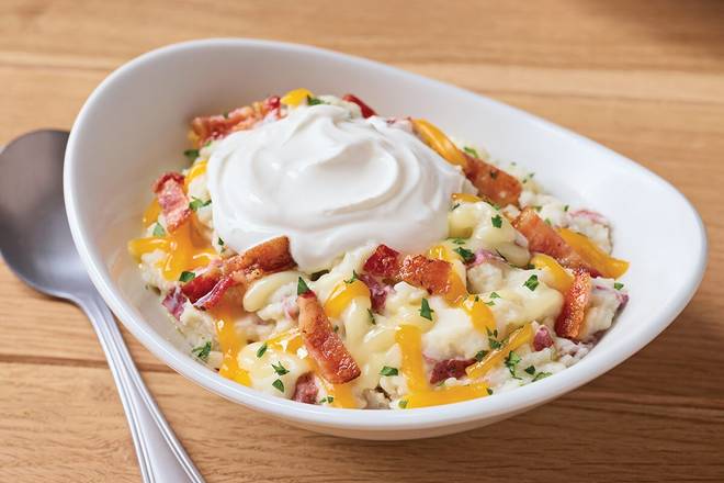 Order Side Loaded Mashed Potatoes ¥ food online from Applebee's Grill + Bar store, Anchorage on bringmethat.com
