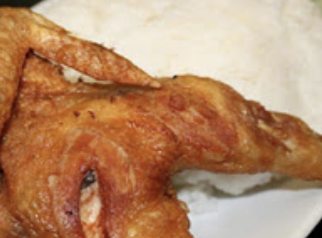 Order  A2. Fried half chicken  food online from Rong Hua Chinese Restaurant store, Richmond Hill on bringmethat.com