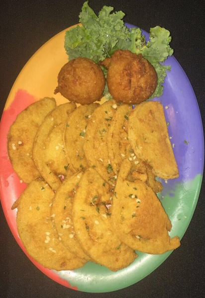 Order Fried Green Tomatoes food online from Seafood Express store, Jacksonville on bringmethat.com