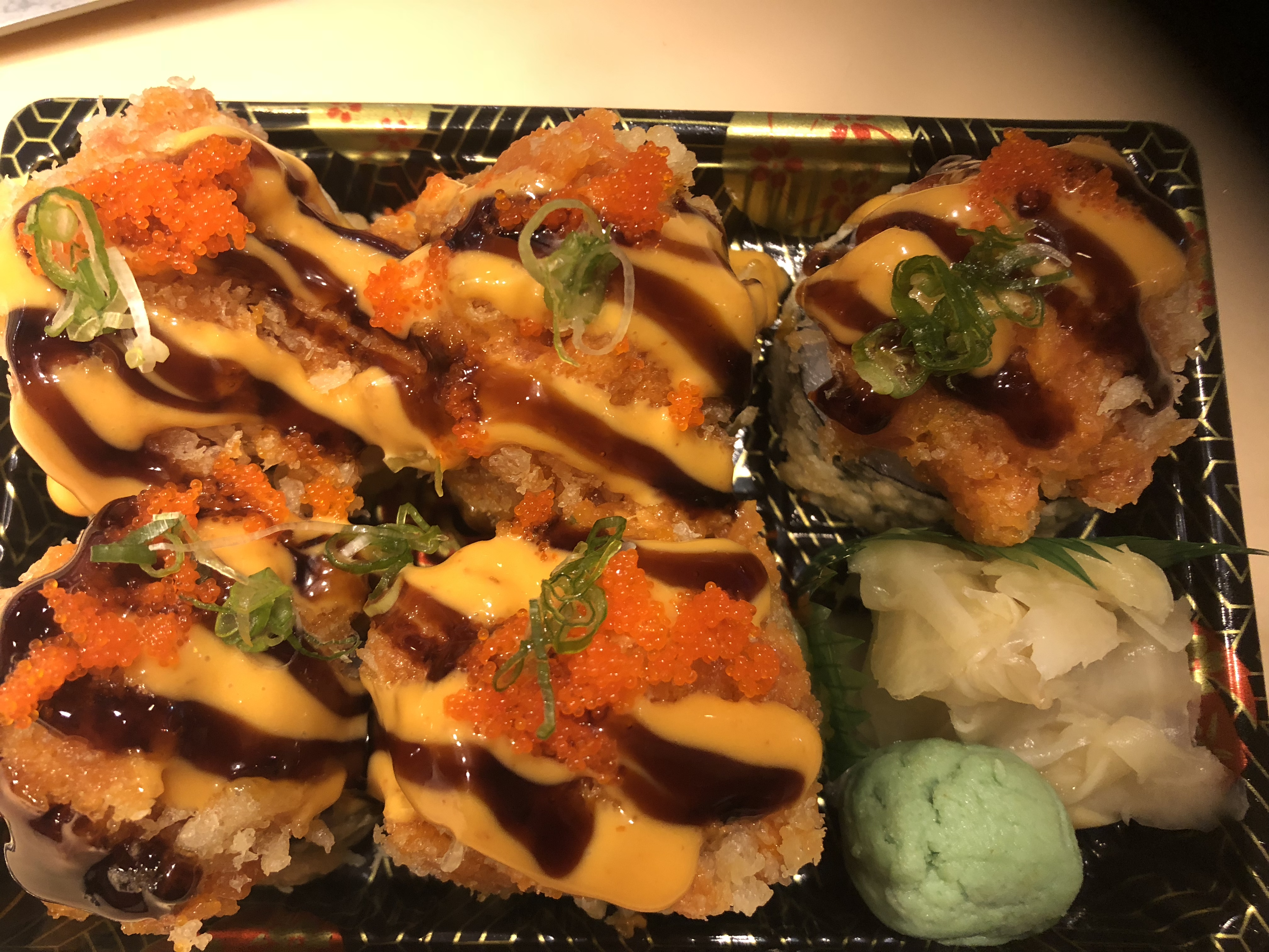 Order R12. Crispy Spicy Tuna Roll food online from Peking Tokyo store, Langhorne on bringmethat.com