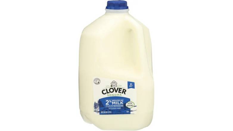 Order Clover Sonoma 2% Reduced Fat Milk food online from Exxon Constant Friendship store, Abingdon on bringmethat.com