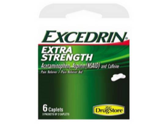Order Excedrin X/S Cap 6 food online from Raley'S store, South Lake Tahoe on bringmethat.com