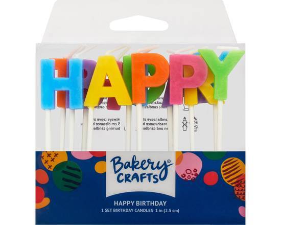 Order Happy Birthday Letter Candles food online from Sweet Cakes store, Brentwood on bringmethat.com