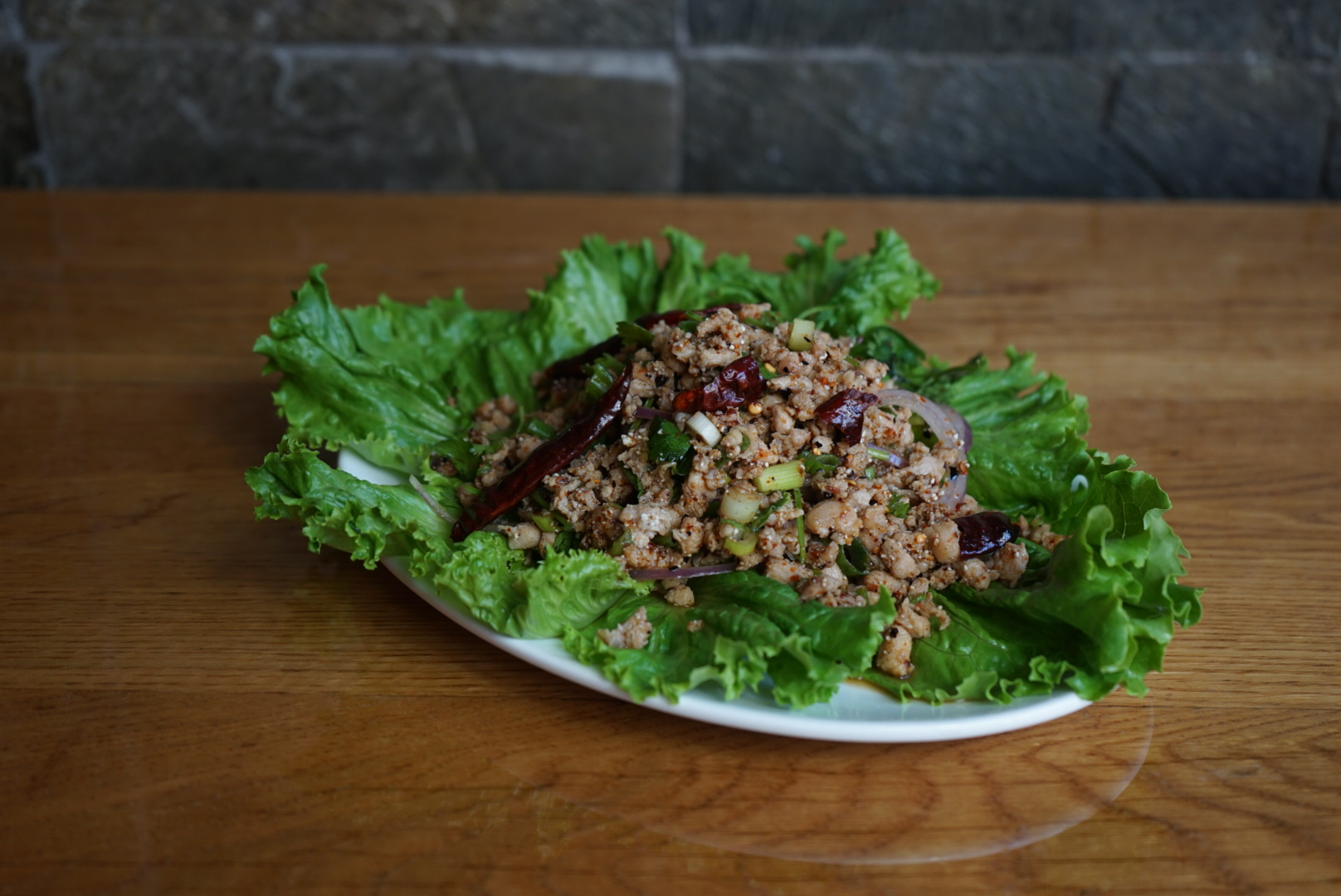 Order Larb Salad food online from Lers Ros store, San Francisco on bringmethat.com