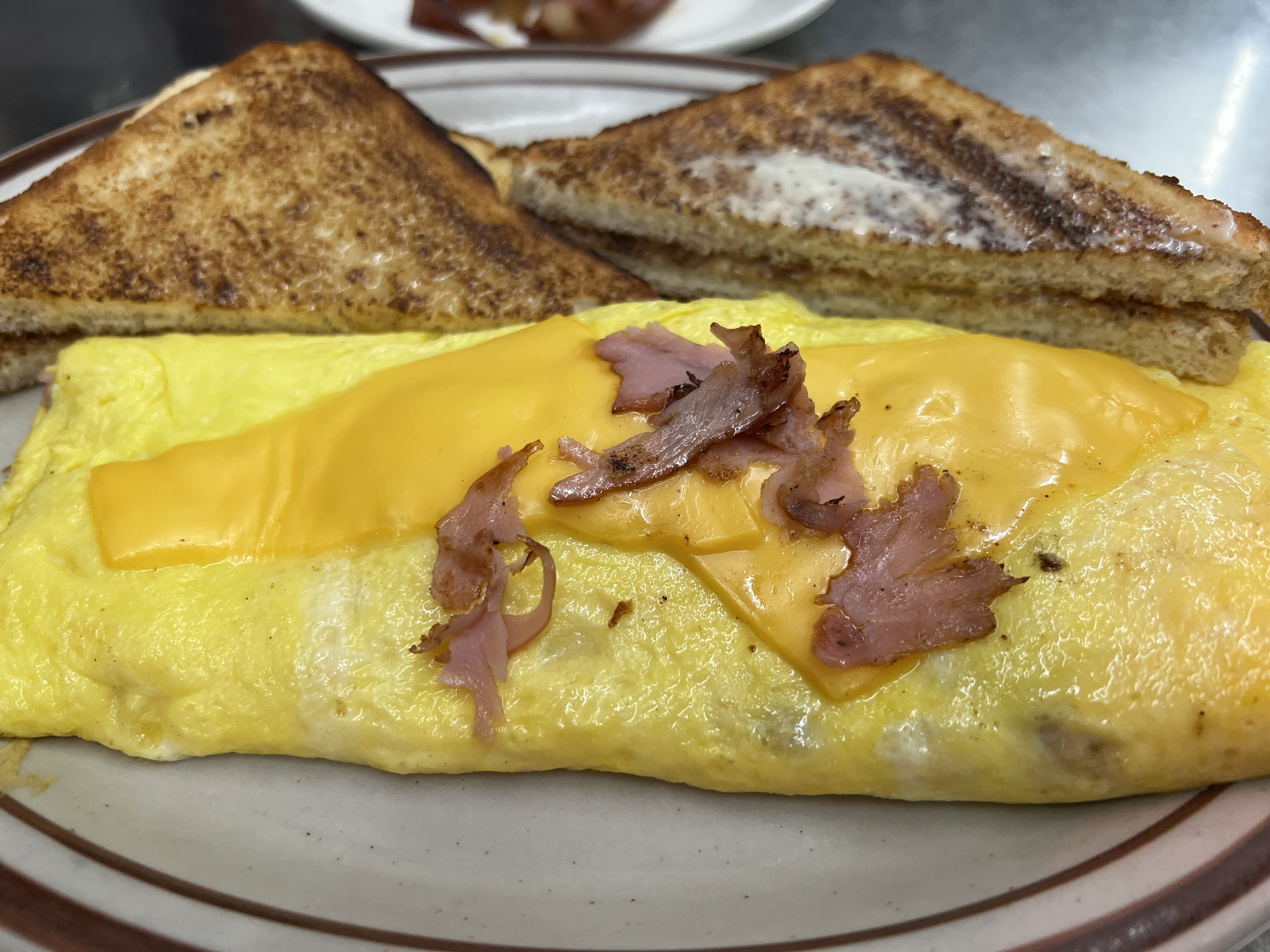 Order Ham and Cheese Omelet food online from Eastridge Family Restaurant store, Rochester on bringmethat.com