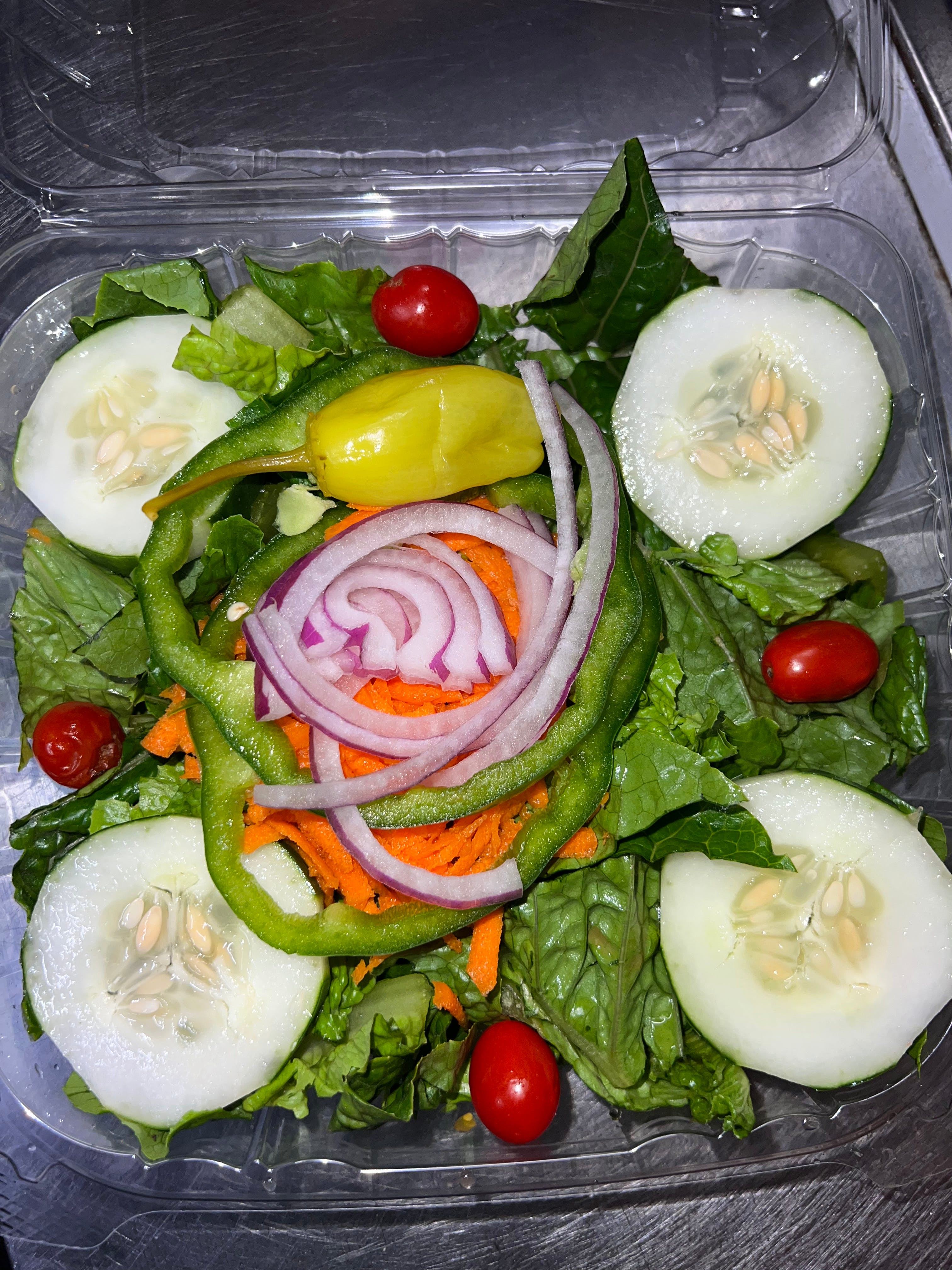 Order Garden Salad - Salad food online from Pizza By Rocco store, Natick on bringmethat.com
