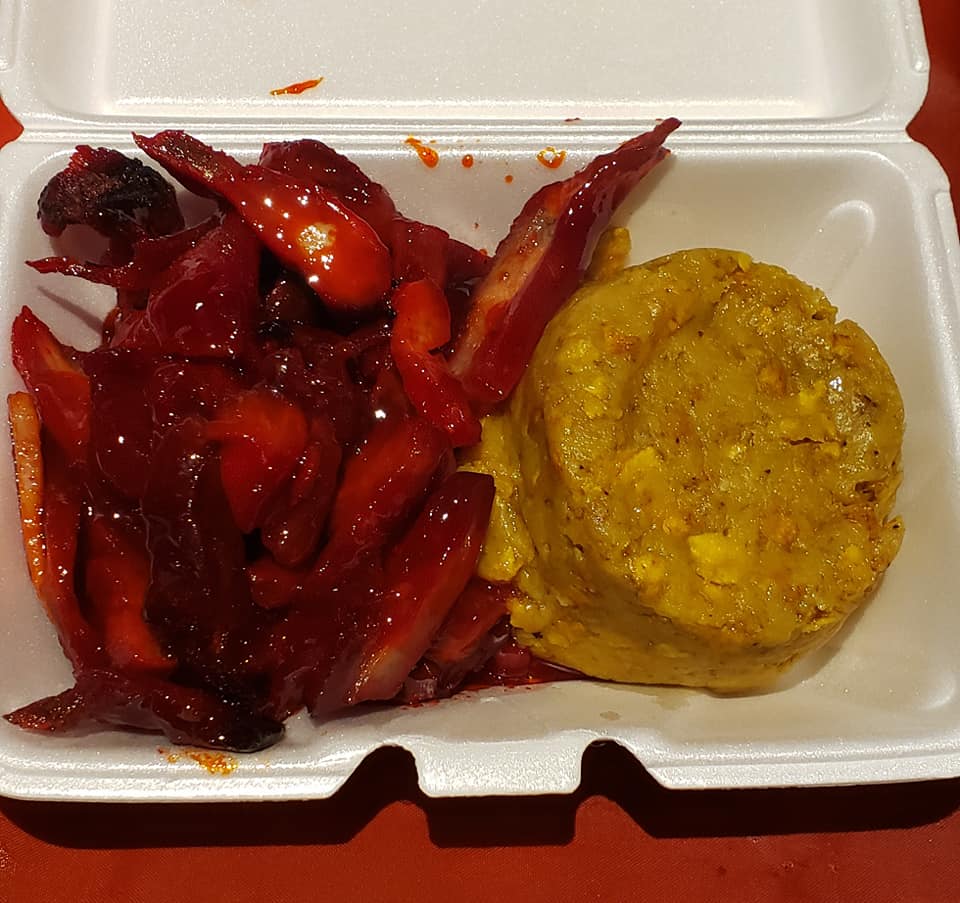 Order Mofongo Relleno, Boneless Spare Ribs food online from China P.R store, New Bedford on bringmethat.com