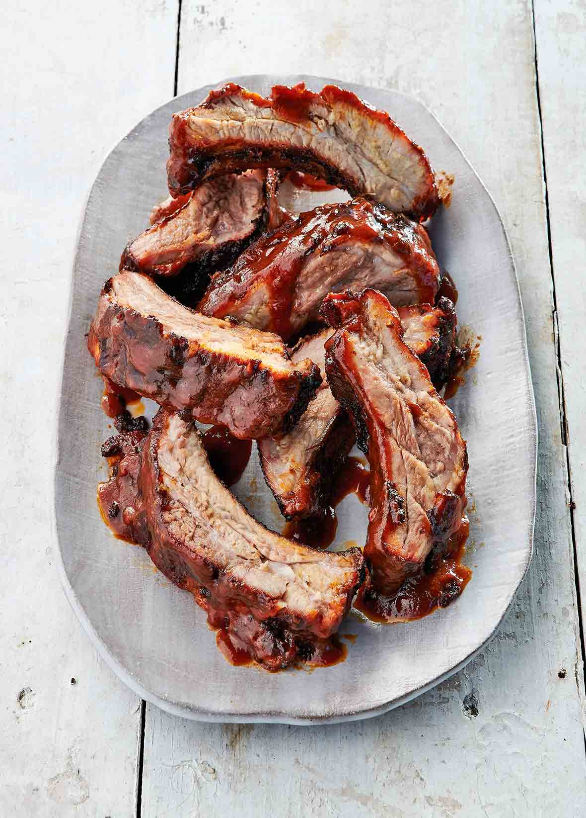Order Baby Back BBQ Ribs food online from San Diego Wing Co. store, San Diego on bringmethat.com
