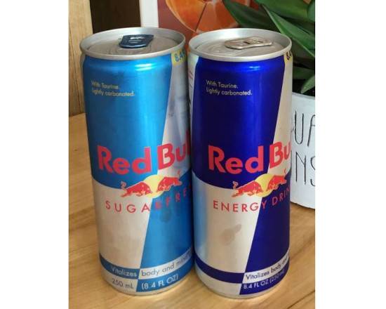 Order Red Bull Energy Drink, 8.4 Fl Oz food online from Sonny Donuts store, Corinth on bringmethat.com