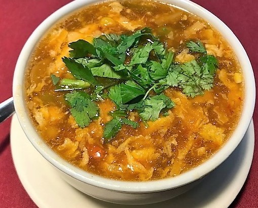 Order Hot and Sour Soup Bowl food online from Sweet Basil Thai Cuisine store, Hurst on bringmethat.com