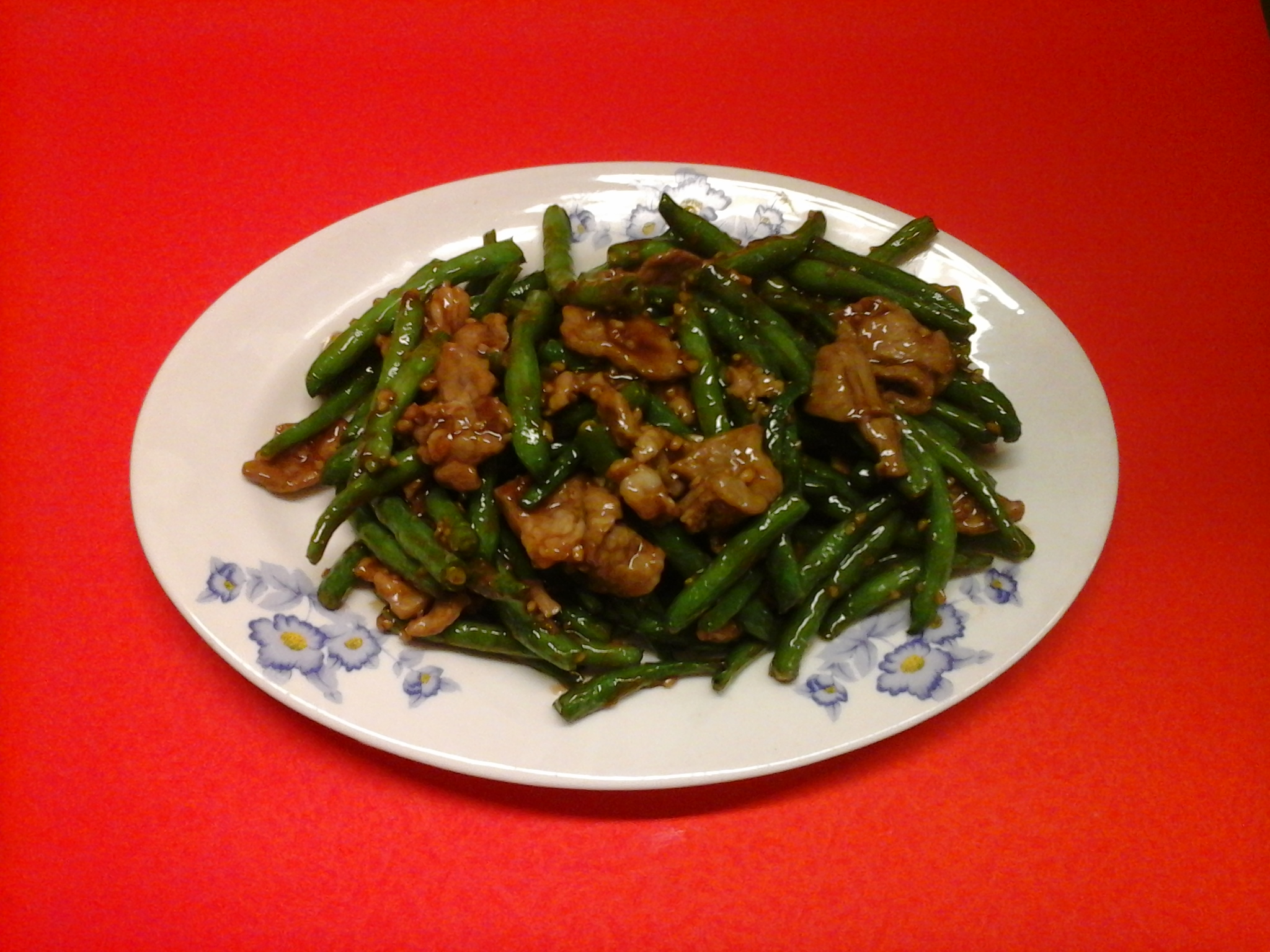 Order String Beans Beef food online from New Bamboo Kitchen store, Alameda on bringmethat.com
