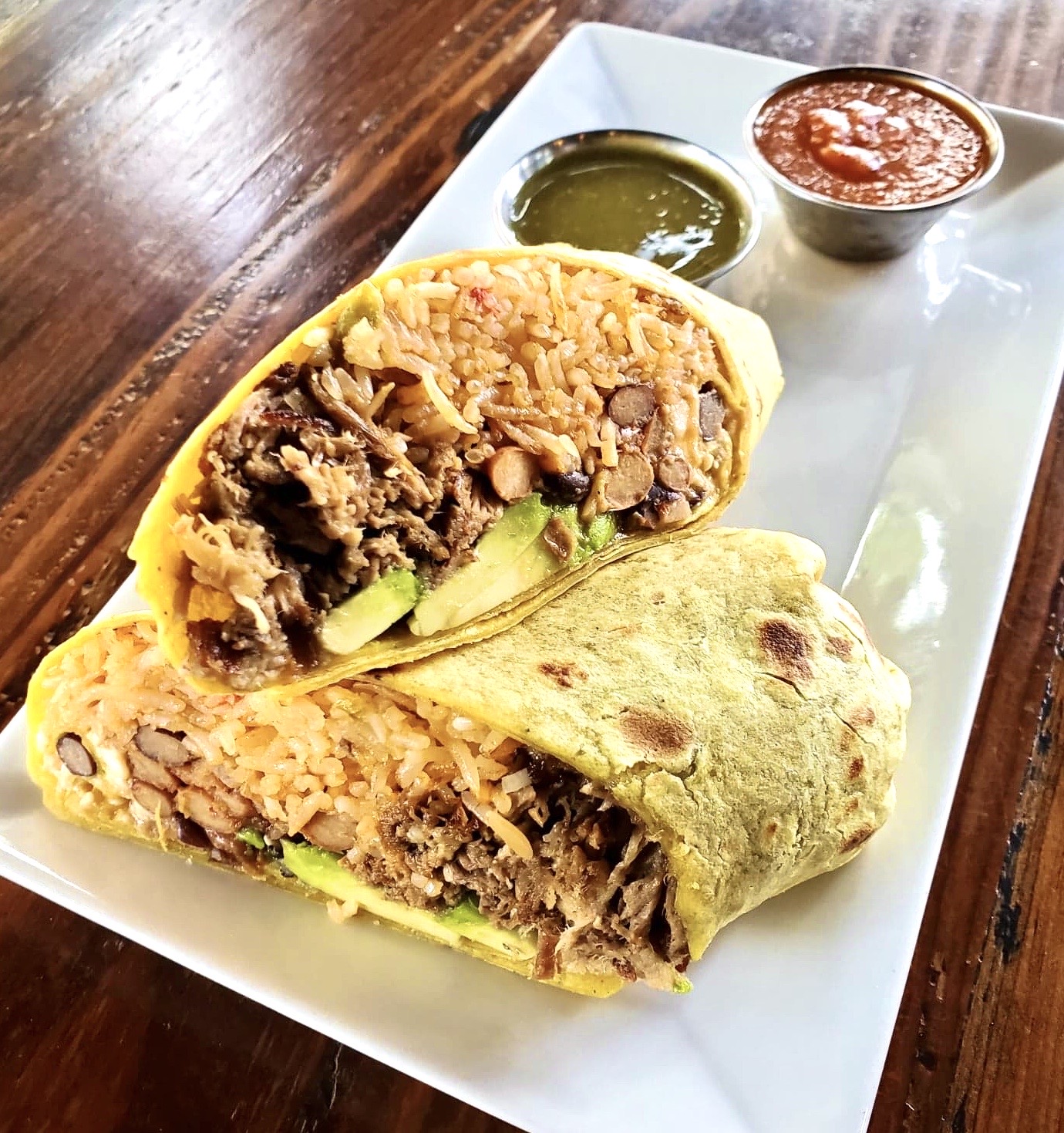 Order Killer Burrito food online from The Fields Bar & Grill store, Portland on bringmethat.com