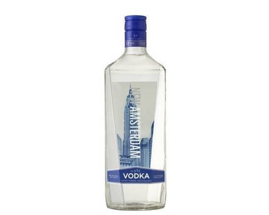 Order New Amsterdam, 1.75L vodka (40.0% ABV) food online from Cold Spring Liquor store, Liberty Hill on bringmethat.com