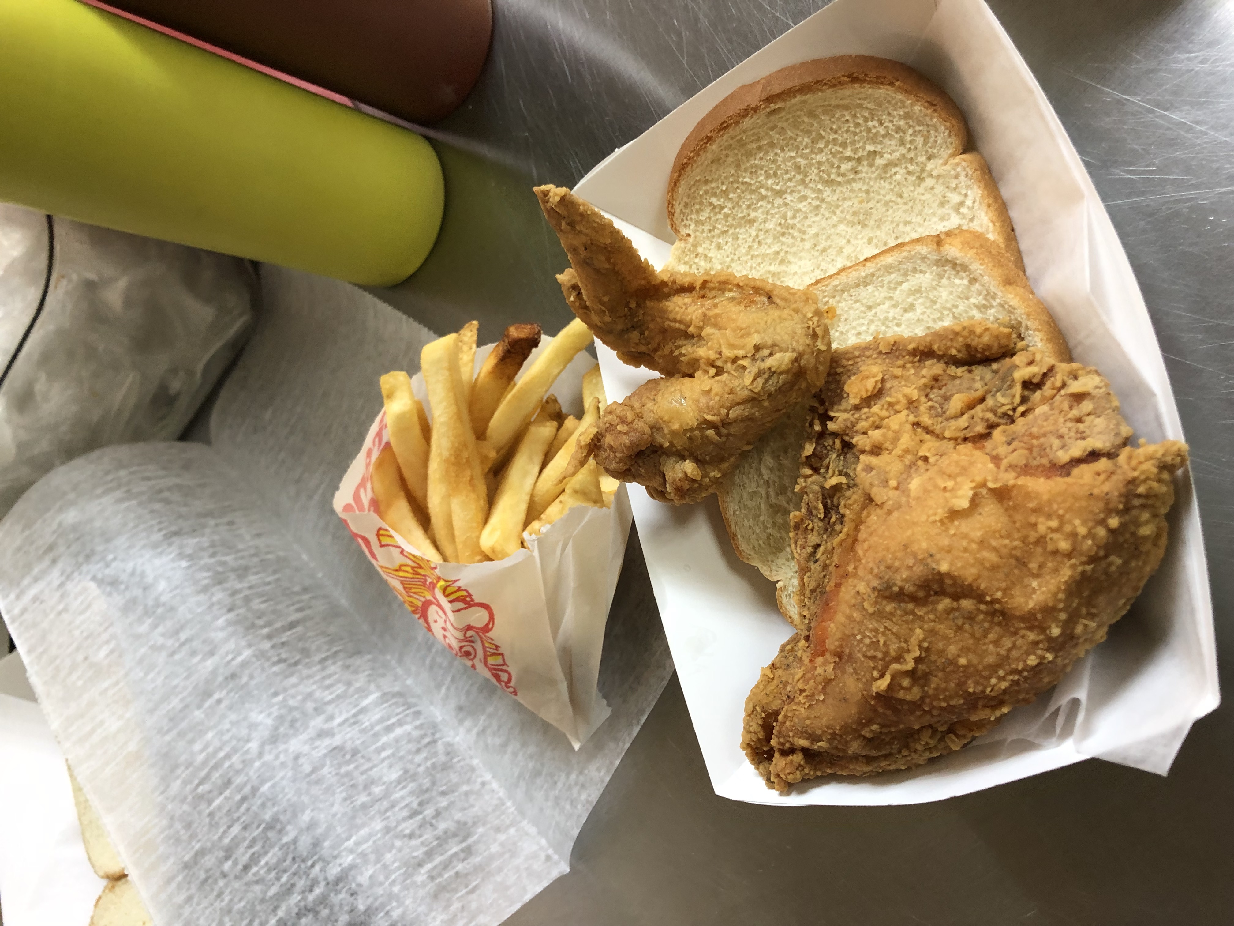 Order 1/2 White Chicken food online from Harold's Chicken Shack store, Chicago on bringmethat.com