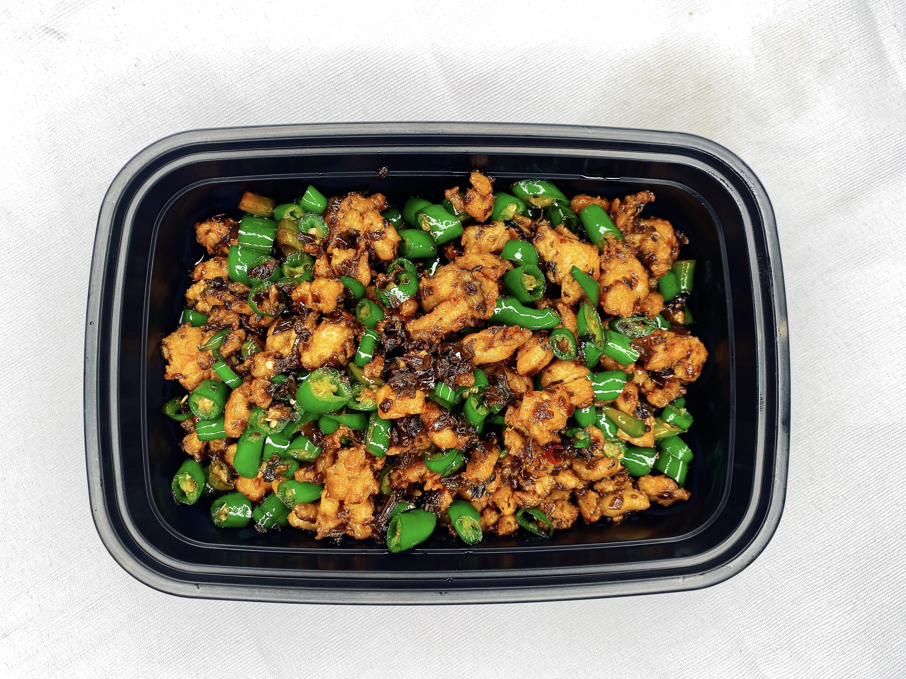 Order Diced Chicken with Preserved Vegetable 鸡米芽菜 food online from Royal Pot store, East Lansing on bringmethat.com
