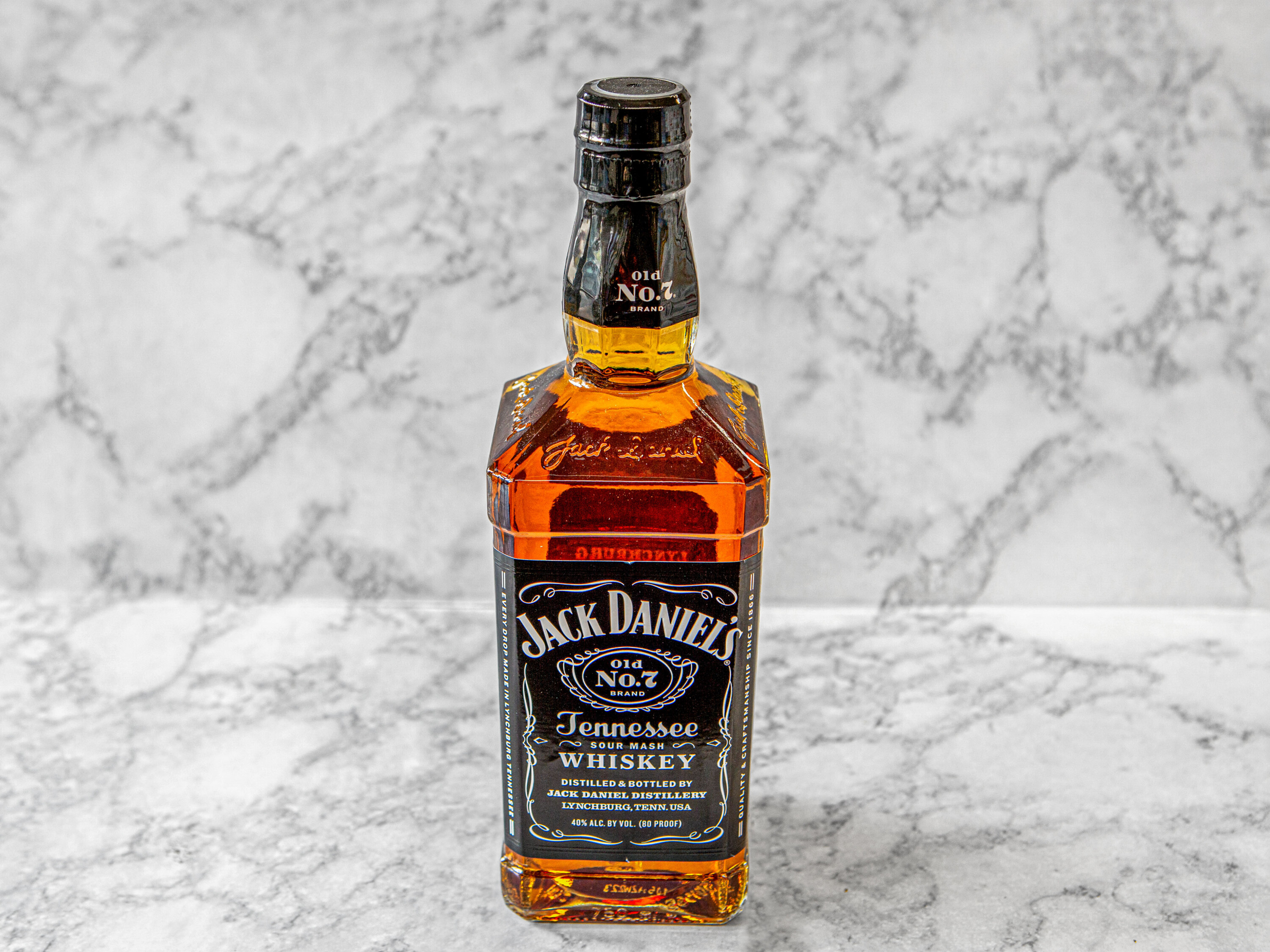 Order Jack Daniel's Black Label, 1.75 Liter whiskey, 40.0% ABV food online from Day & Night Liquor & Market store, Venice on bringmethat.com