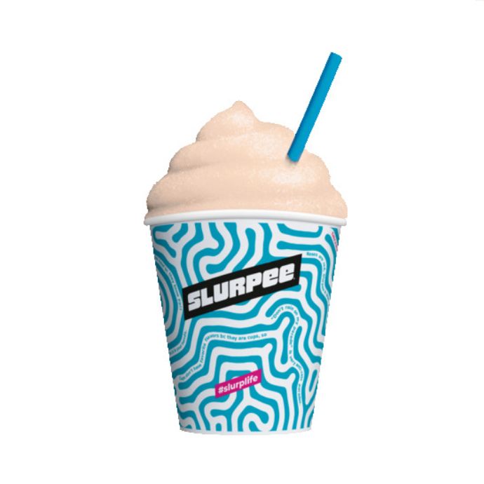 Order Small Slurpee Peach 12oz food online from 7-Eleven store, Chicago on bringmethat.com