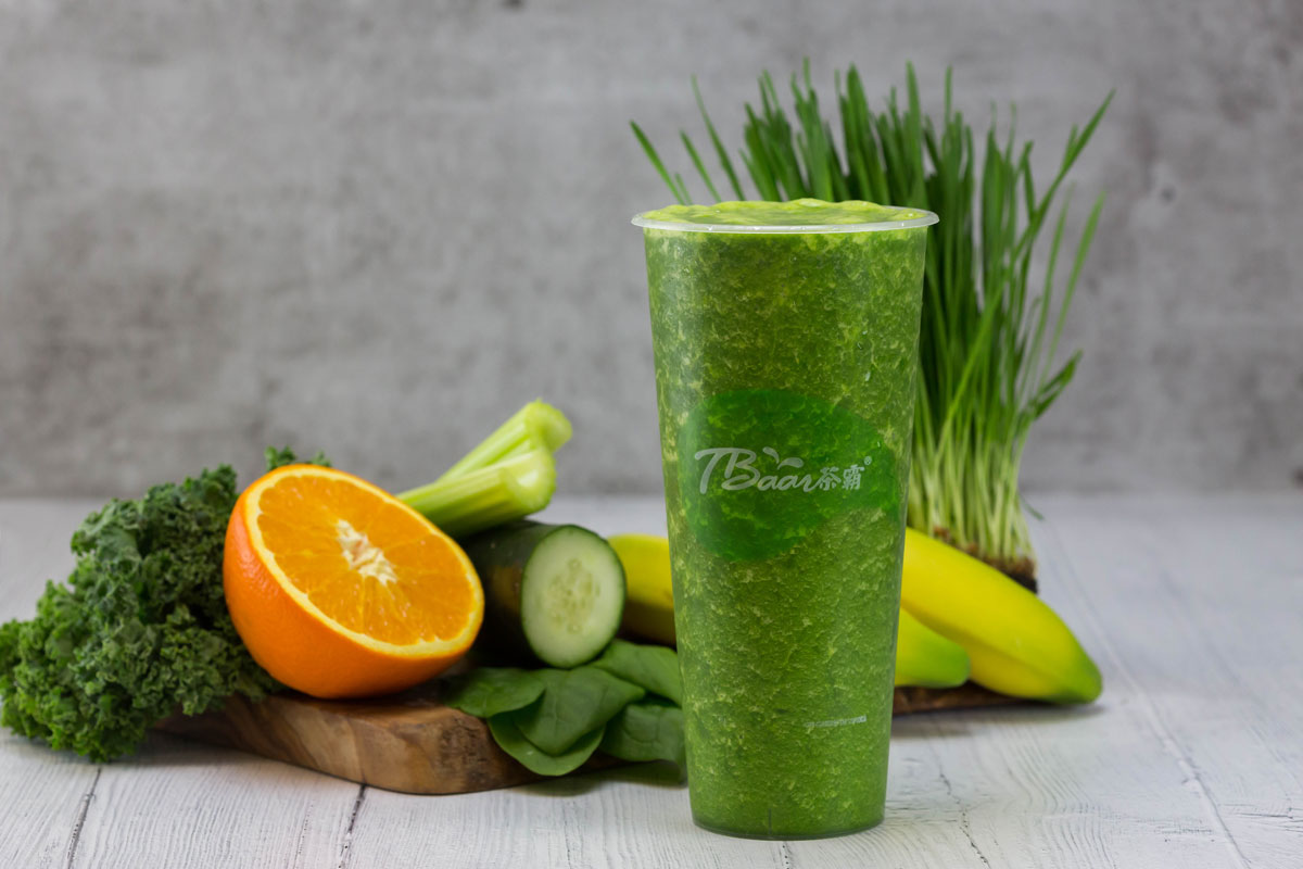 Order Wheat Grass Smoothie 小麦草乐园 food online from Tbaar store, Quincy on bringmethat.com