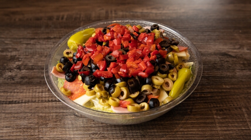 Order Small Antipasto Salad food online from Aurelio's Pizza store, Naperville on bringmethat.com
