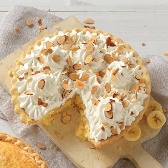 Order Whole Banana Cream Pie food online from Village Inn store, Grand Junction on bringmethat.com