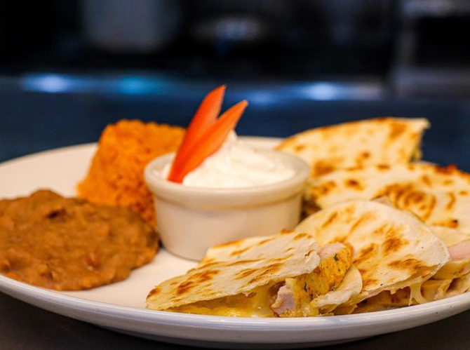 Order Quesadillas food online from Lalo's Fine Mexican Cuisine store, Dallas on bringmethat.com