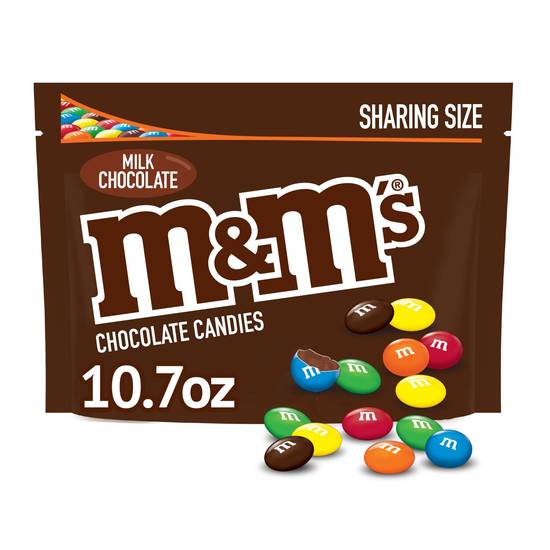 Order M&M'S, Milk Chocolate Candy Sharing Size Bag, 10.7 Oz food online from CVS store, SAN ANTONIO on bringmethat.com