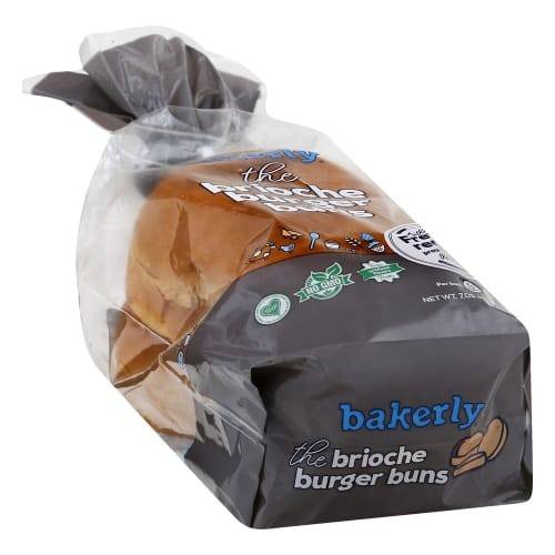 Order Bakerly · Brioche Burger Buns (4 ct) food online from Safeway store, Rehoboth Beach on bringmethat.com