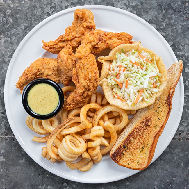 Order Chicken Tender Dinner food online from Buffalo Cafe store, Rome on bringmethat.com