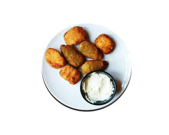 Order Jalapeño Poppers (6 Pcs) food online from PizzaPie store, Cromwell on bringmethat.com