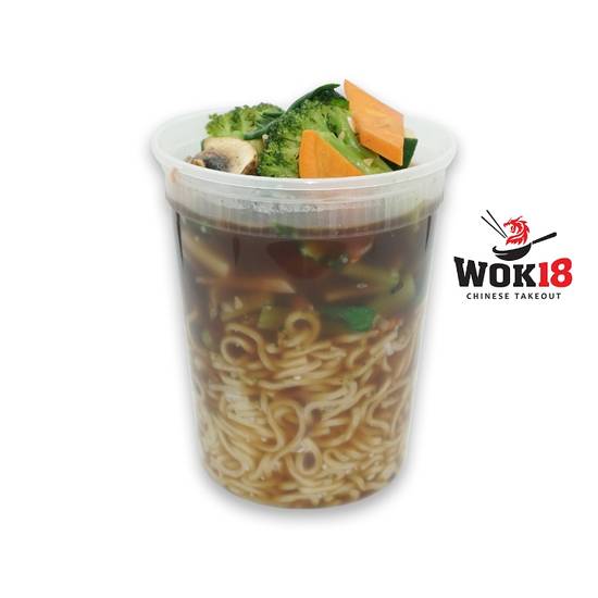 Order Vegetable noodle ramen food online from Wok 18 store, Teaneck on bringmethat.com
