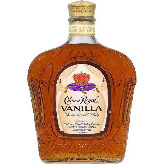 Order Crown Royal Vanilla 750 ml. food online from Round Up Liquor & Grocery store, Wildomar on bringmethat.com