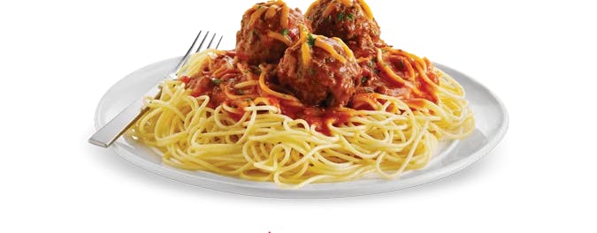 Order Spaghetti & Meatballs - Pasta food online from Queen Pizza & Krispy Krunchy Chicken store, Bakersfield on bringmethat.com