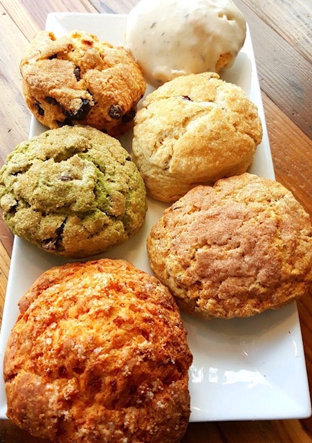 Order Scones food online from Nutmeg Bakery Cafe store, Tuckahoe on bringmethat.com