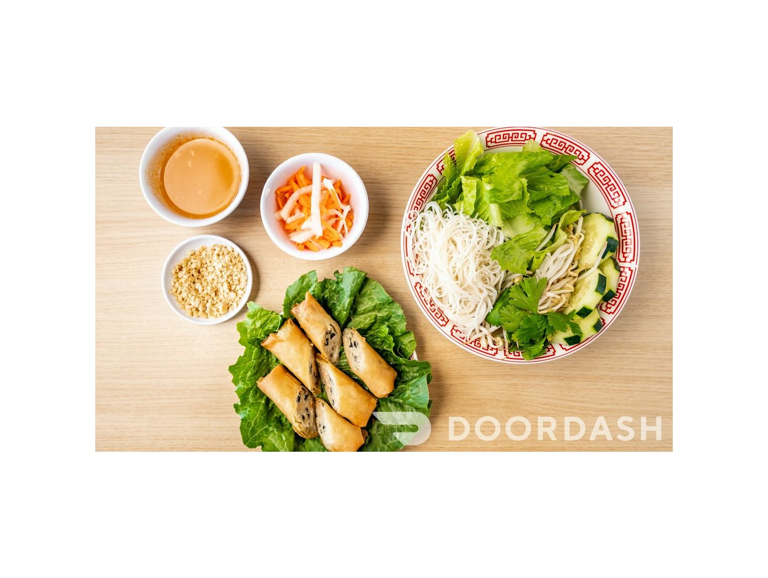 Order 3 Vietnamese Pork Spring Rolls food online from Happy Dragon store, New Braunfels on bringmethat.com