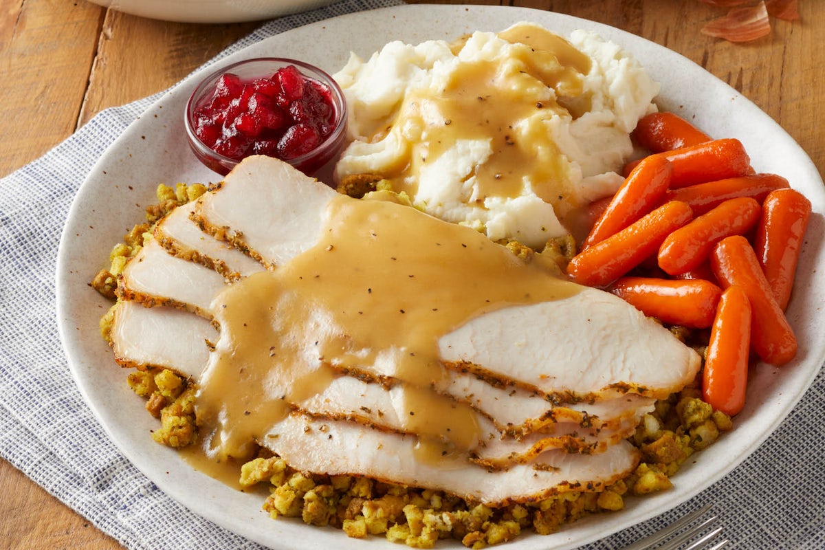 Order Slow-Roasted Turkey & Dressing food online from Bob Evans store, Lebanon on bringmethat.com