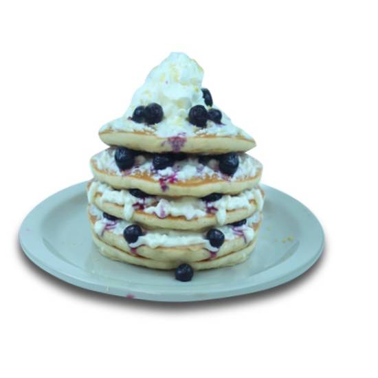 Order Lemon Ricotta Blueberry - Full  (5 Pancakes) food online from We Pancakes store, Midwest City on bringmethat.com