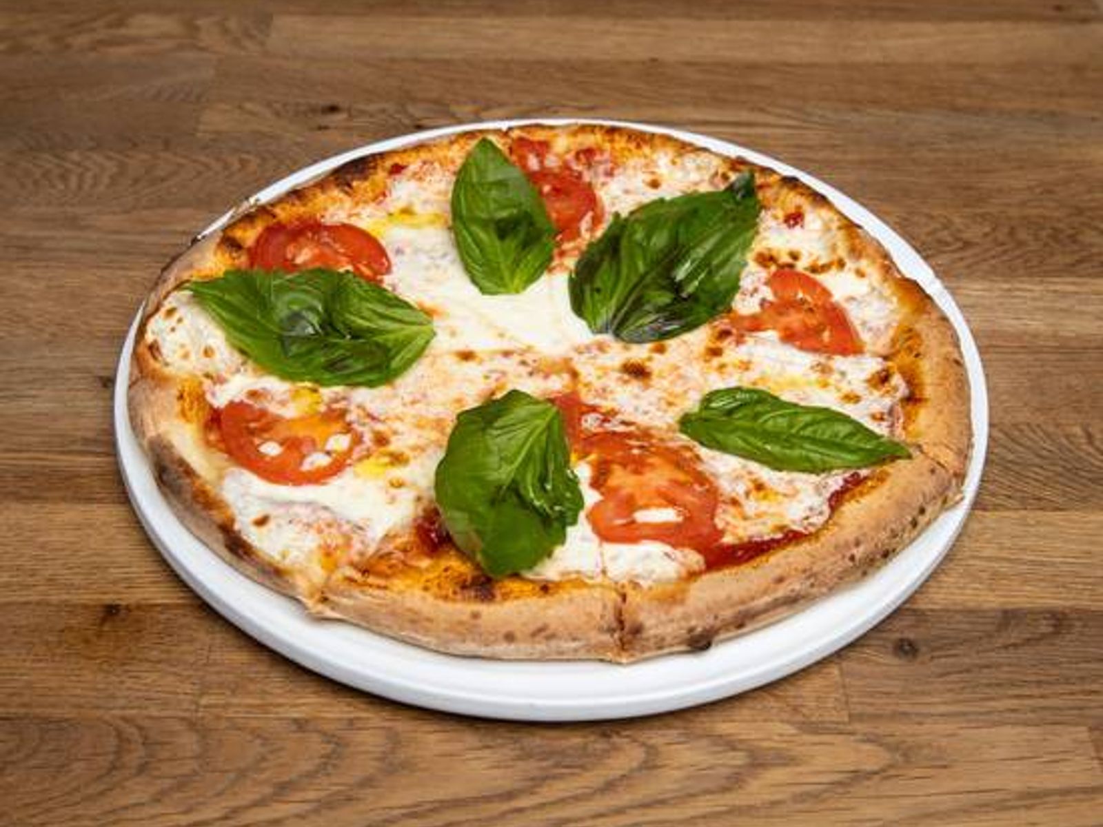 Order Margherita Pizza food online from Bollo Woodfired Pizza store, Houston on bringmethat.com