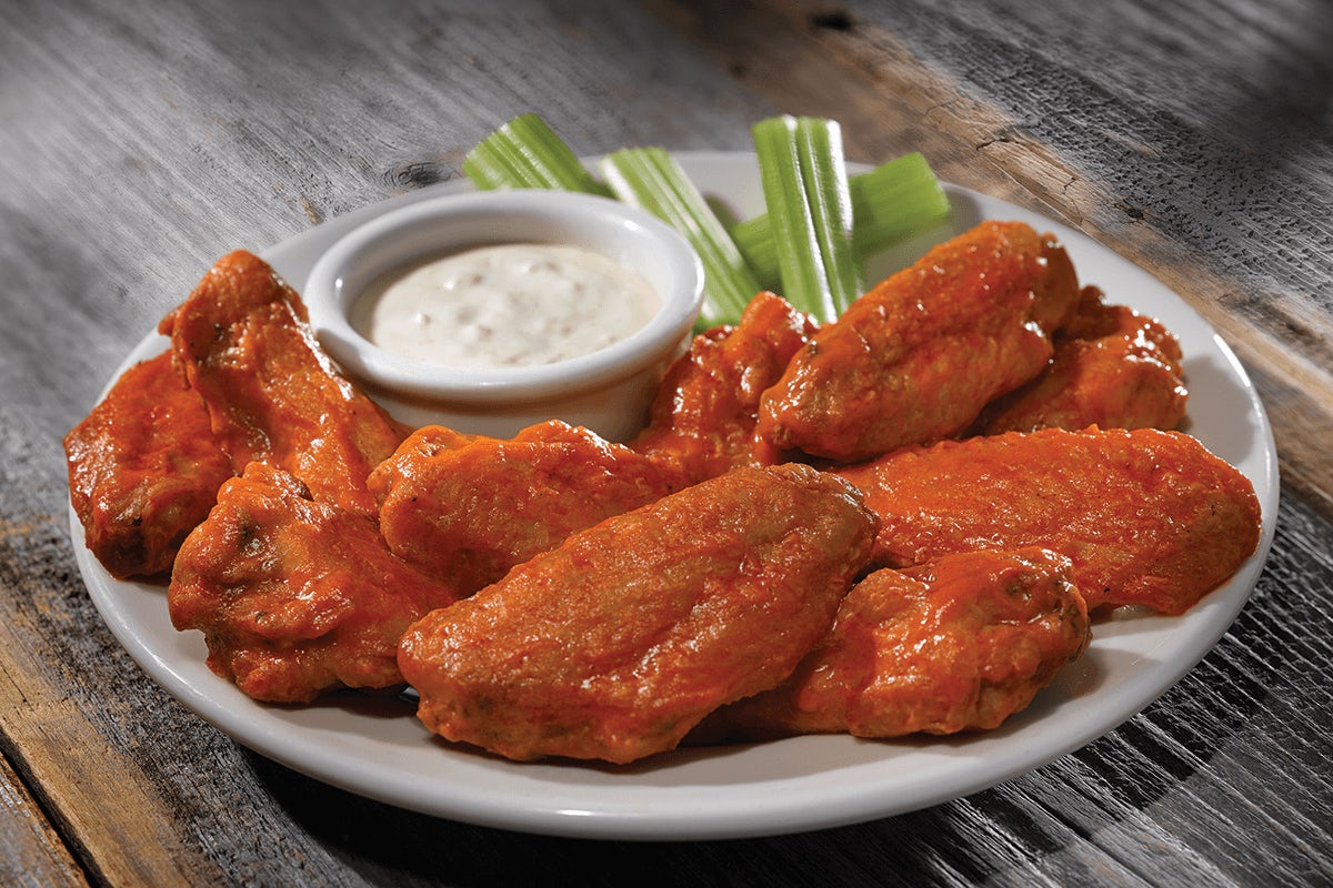 Order BONE-IN CHICKEN WINGS TALL food online from Old Chicago Pizza + Taproom store, Olathe on bringmethat.com