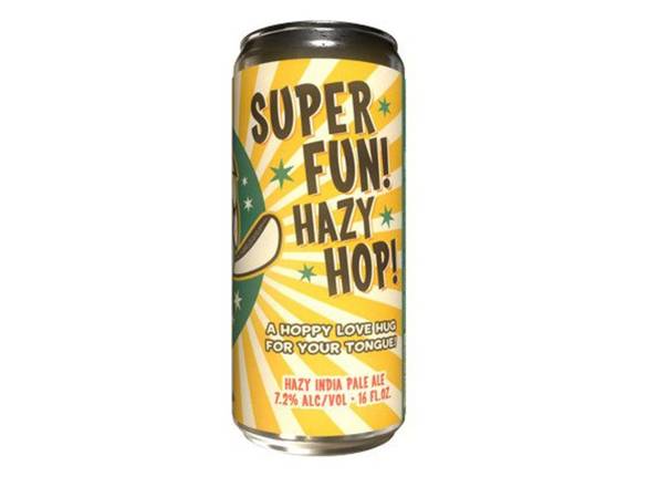 Order Paperback Super Fun Hazy Hop IPA - 4x 16oz Cans food online from Adam Liquor And Bottle Shop store, Redondo Beach on bringmethat.com