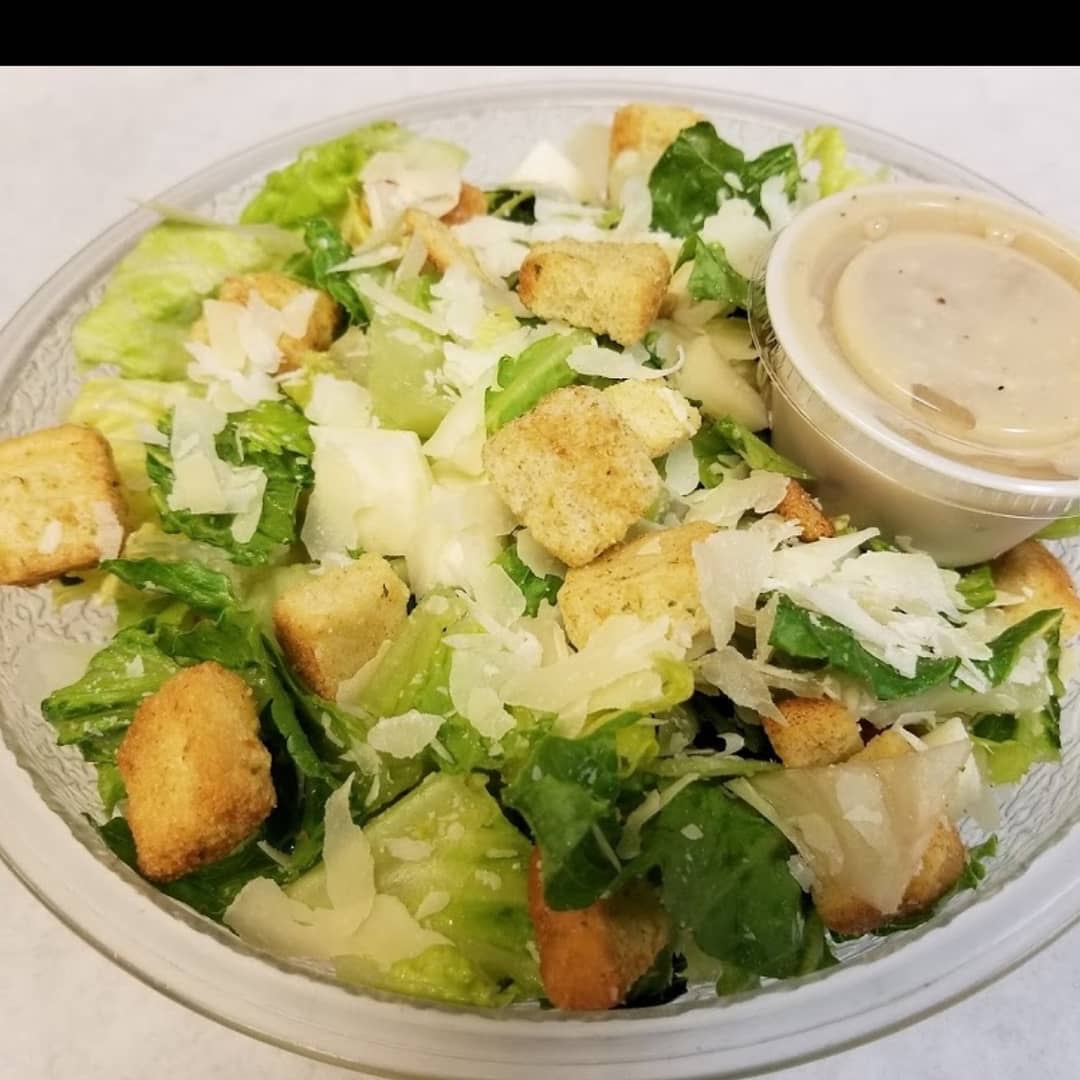 Order Chicken Caesar Salad food online from Quick & Delicious store, Wrightstown on bringmethat.com