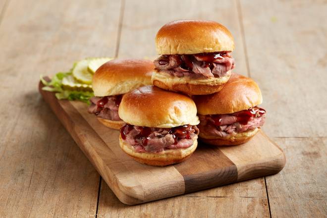 Order BBQ Tri-Tip Sliders* food online from BJ's Restaurant & Brewhouse store, Concord on bringmethat.com