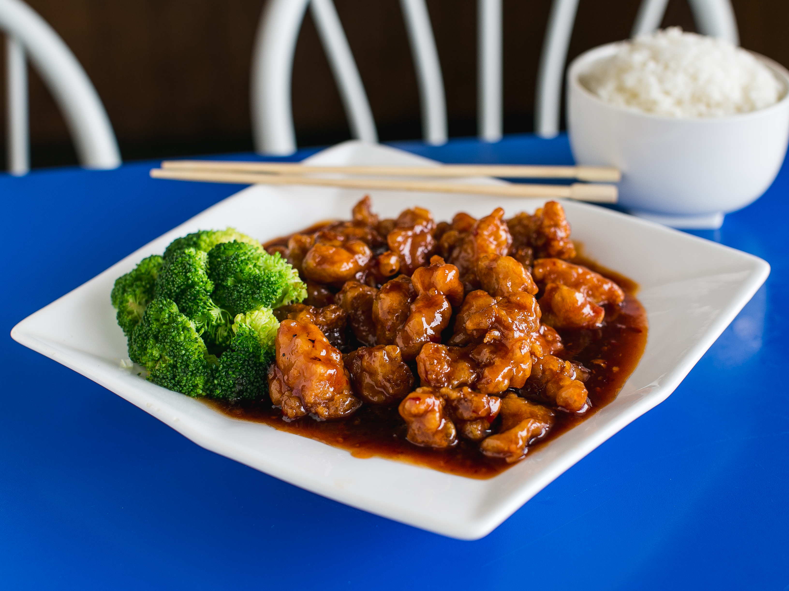 Order H1. General Tso's Chicken House Special food online from Lim Fongs Delight III store, Westampton on bringmethat.com