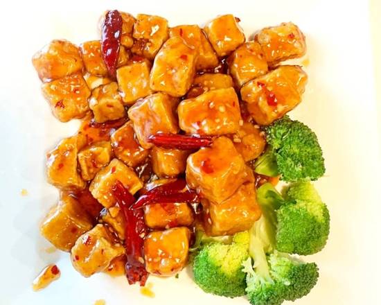 Order General Tsos' Tofu 左宗豆腐 ️ food online from New Sichuan store, Winston-Salem on bringmethat.com