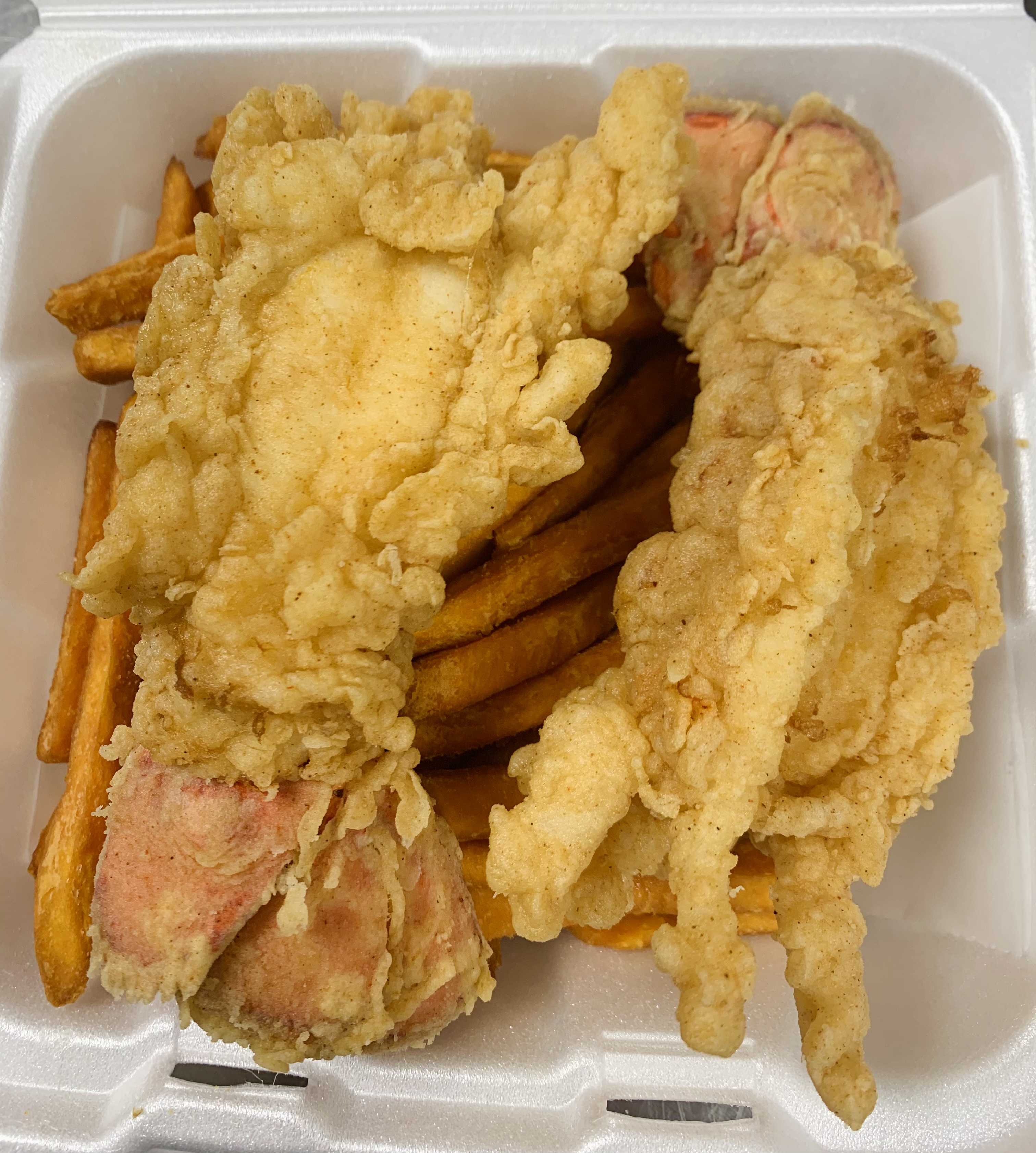 Order Fried Lobster Tail 咽 food online from Boiling Catch store, Brockton on bringmethat.com