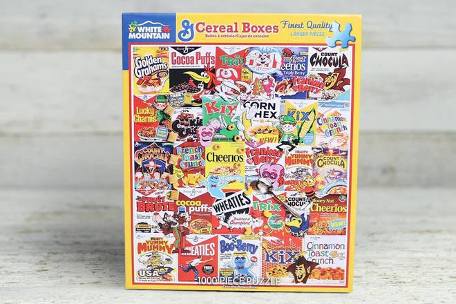 Order Family Night Cereal Boxes Puzzle food online from Cracker Barrel Old Country Store store, Corinth on bringmethat.com