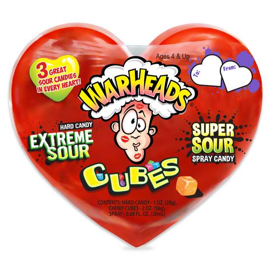 Order Warheads Sour Scrambler Heart Candy food online from Rite Aid store, Fountain Valley on bringmethat.com