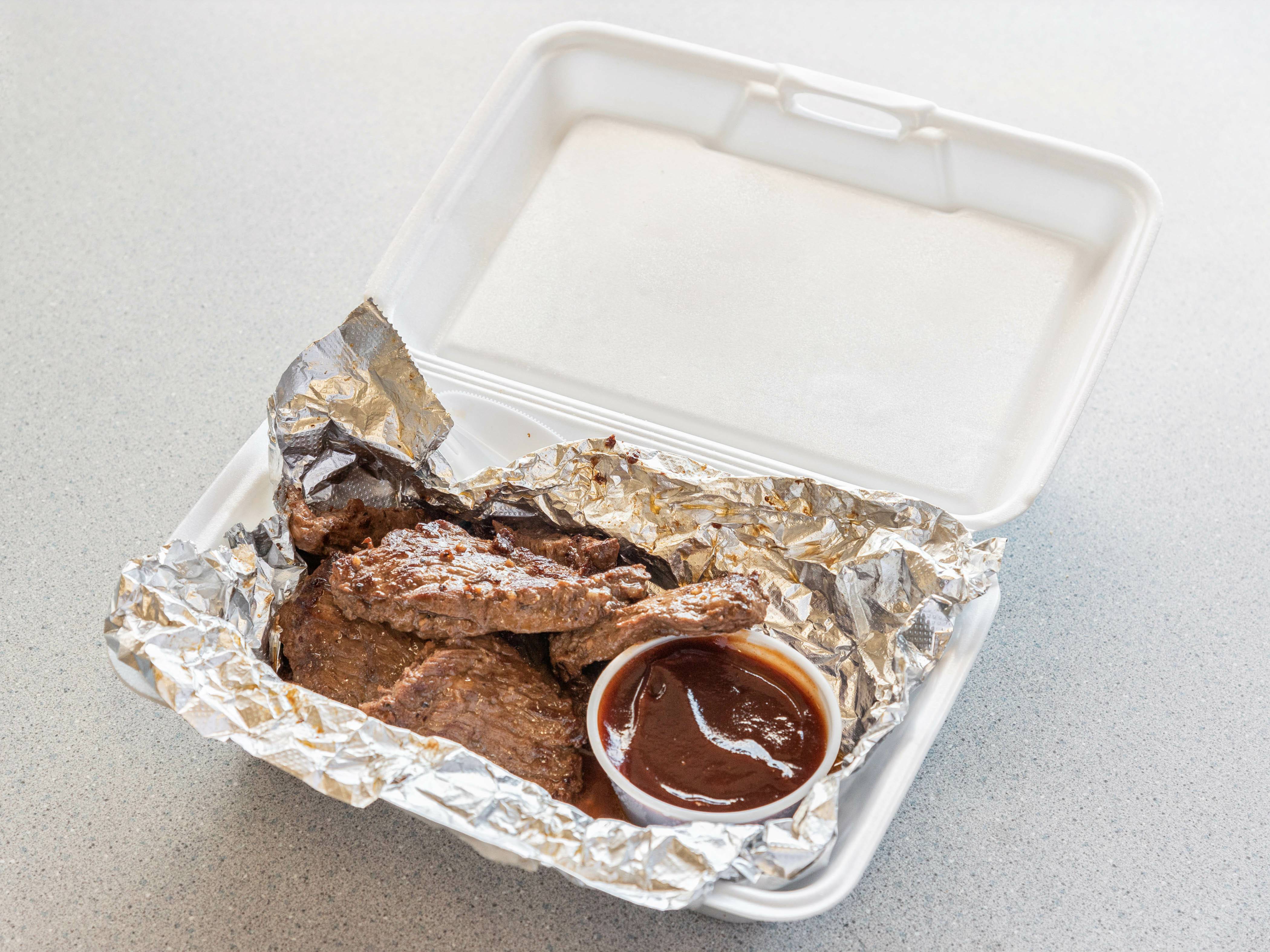 Order Steak Tips Wrap food online from Georgios House of Pizza store, Carver on bringmethat.com