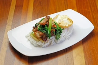 Order Crispy Pork with Chicken Broccoli food online from Thai Gulf store, San Diego on bringmethat.com